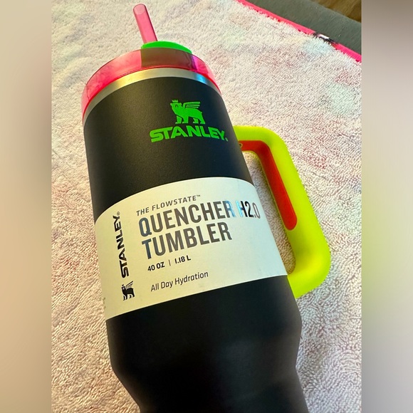 Stanley Accessories - Stanley 40 oz Black Neon tumbler